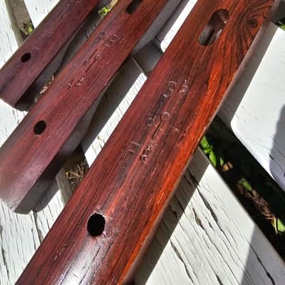 Vintage 70s Sonor Xylophone Natural Rosewood notes made in Germany image 12