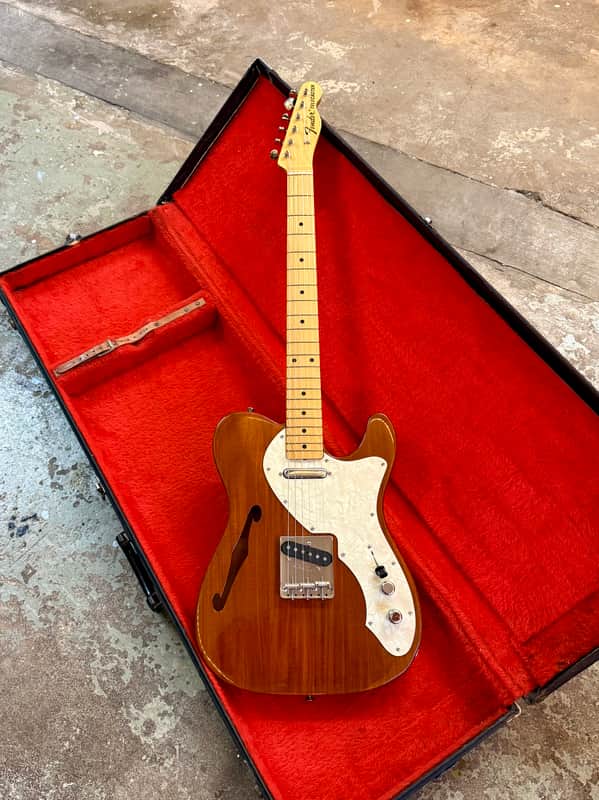 MIJ Fender Thinline Telecaster TN-69 c 1997 - Mahogany original