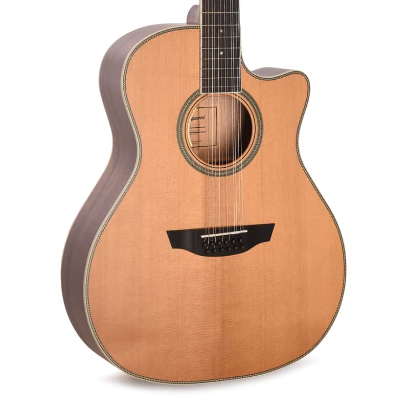 Orangewood Sage Live 12-String Grand Auditorium Cutaway Acoustic-Electric Guitar Natural Satin w/ LR Baggs Anthem image 1