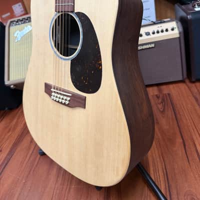 Martin DC-X2E Special Edition Brazilian HPL 12- string Acoustic Cutaway Electric Guitar 2025 - Natural   w/Soft bag. New! image 6