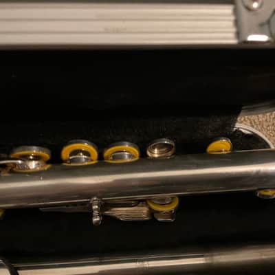 Yamaha Model 211S Closed Hole Flute All New Pads, Case image 6