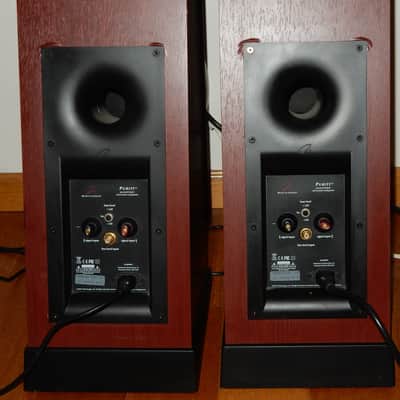 Magical! Martin Logan Purity Powered 200w Hybrid Streaming ESL Towers w/book image 6