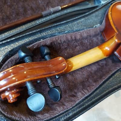 Suzuki Etude Knilling size 1/4 violin, Japan, Very Good Condition, w/ Case & Bow image 12
