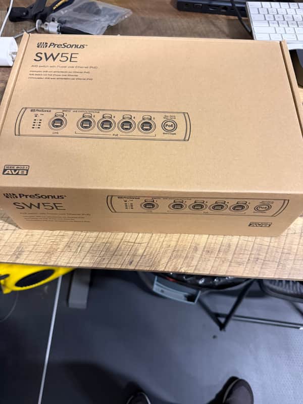 PreSonus SW5E 5-Port AVB Switch with PoE