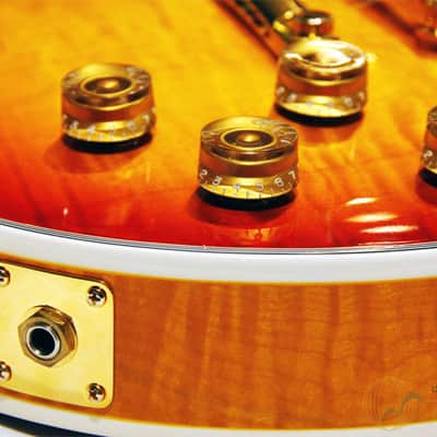 Gibson Custom Shop Custom Crimson Les Paul Super Custom Heritage Cherry Sunbusrt 2015 image 8