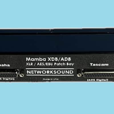 Mamba 16AES - 8 AES/EBU in x 8 AES/EBU out on 4 DB25 Tascam and Yamaha AES DB25 1RU image 2
