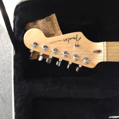 Fender American Deluxe Stratocaster 2007 Chrome Silver image 7