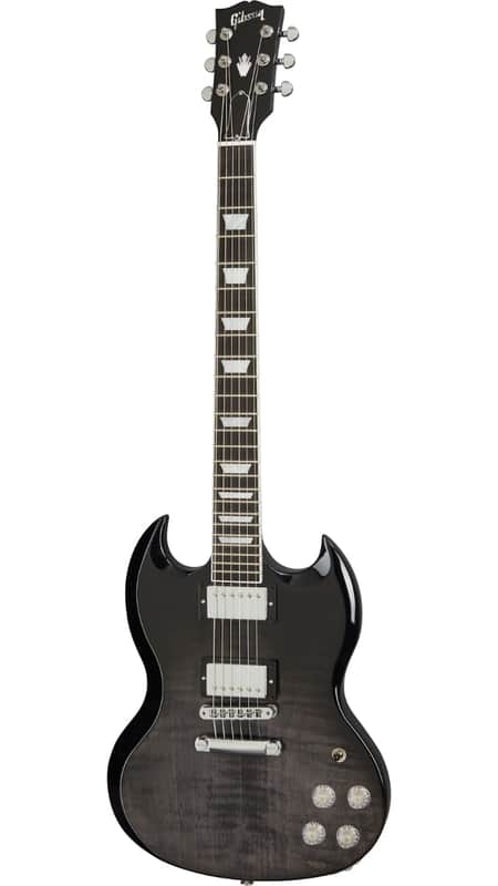 Gibson SG Modern Electric Guitar (Trans Black Fade)