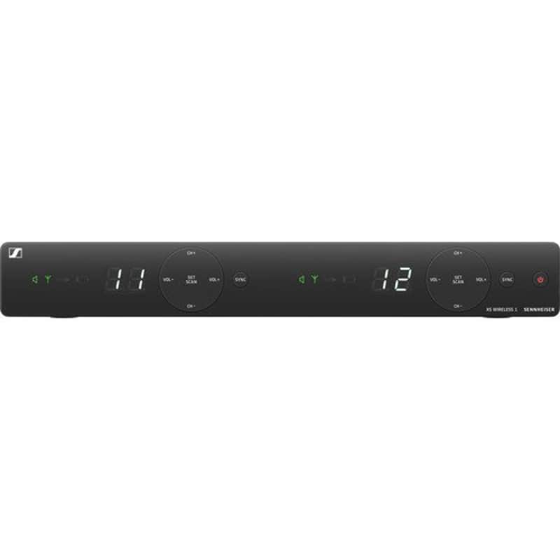 Sennheiser EM-XSW 1 Dual Channel Stationary Receiver w/ Antennas A:548-572 MHz image 1