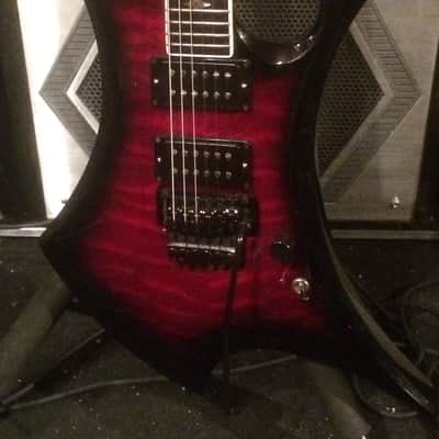 BC Rich Ignitor USA Custom Shop 2013/14? Black/Red Burst image 11
