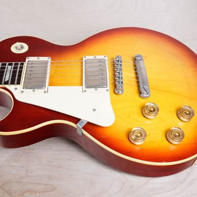 Orville LPS-75 Les Paul Standard Left Handed MIJ 1997 Cherry Sunburst Japan Gibson Lefty w/ Bag image 5