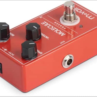 Movall by Caline MP-111 Molecule Phaser Guitar Effect Pedal RED True Bypass MoVall MP111 2025 - RED image 5