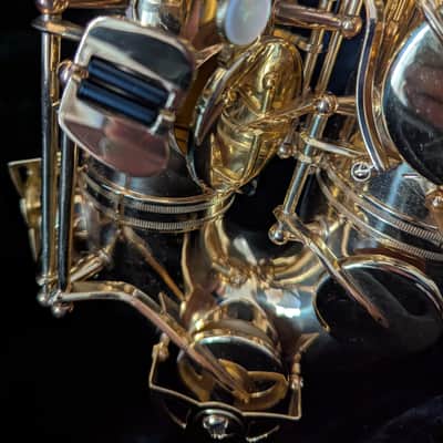 Selmer STS280R La Voix II Step-Up Model Tenor Saxophone 2010s - Clear-Lacquered Brass image 8