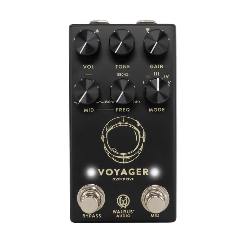 Walrus Audio Voyager Pre-Amp/Overdrive MKII - Black image 1