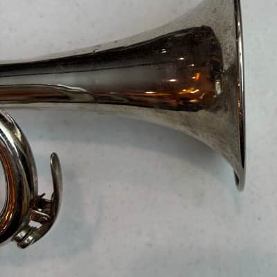 Tristar Silver-Plated Bb Trumpet w/ Bach 5C Mouthpiece, Case & Accessories – Made in India image 11