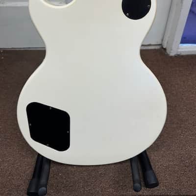 Used Epiphone Les Paul Studio White Electric Guitar w/ Gig Bag image 8