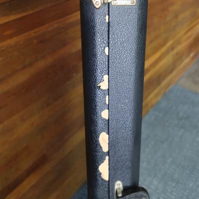 Vintage 1980s Fender G & L Precision Bass Jazz Telecaster Bass NO LOGO Case Fits 46 X 12.5 X 3.5 Fits Many Models Red Fuzzy Lining Rare Well Made image 13