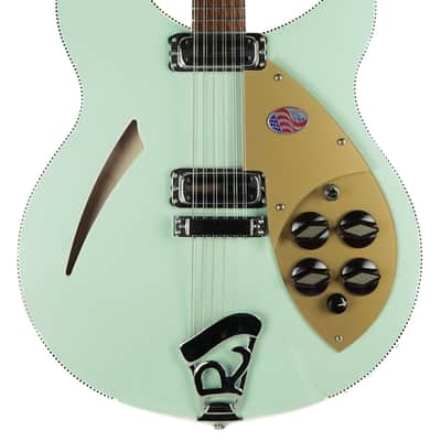 New Rickenbacker 360/12 12 String WB CB VP Seafoam Green Pearl Limited Edition image 4