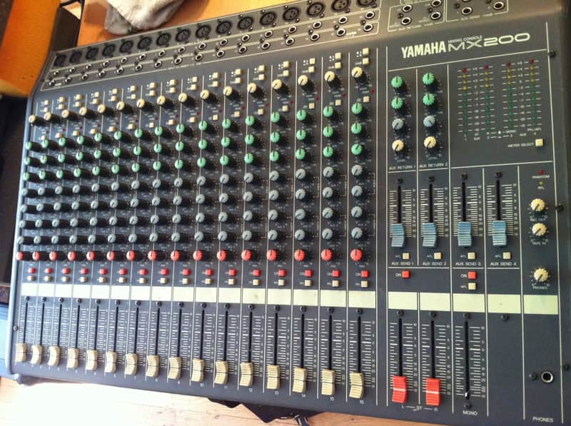 Yamaha mx200 16 channel mixer | Reverb