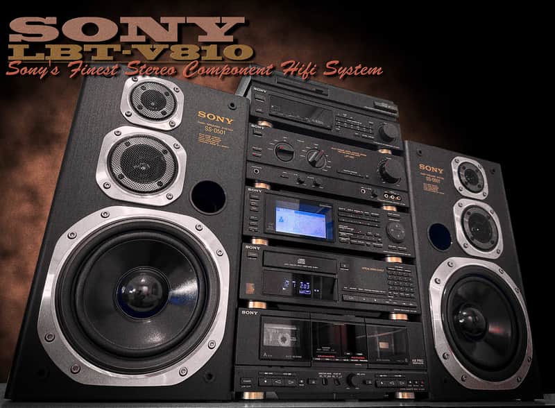 【希少】ソニー バブルコンポ LIBERTY LBT-V810 SONY LBT-V810 🌈RaRe🌈 Vintage Component Stereo System | Reverb