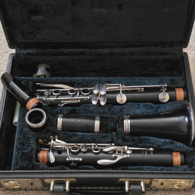 Yamaha Custom YCL-81 Professional Wood Clarinet •  2 Barrels + Vandoren 5RV image 1