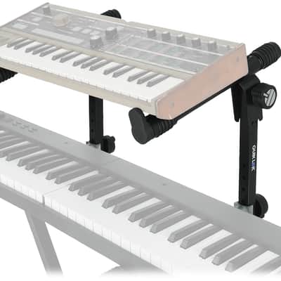 Quik Lok QLX-3 2nd Tier Add-On for Keyboard X Stand w/30mm Steel Tubing - Black image 8