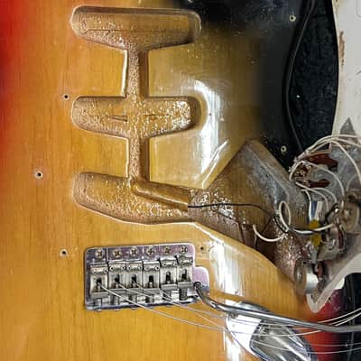 1971 Fender Stratocaster with Rosewood Fretboard - 3-Tone Sunburst image 21