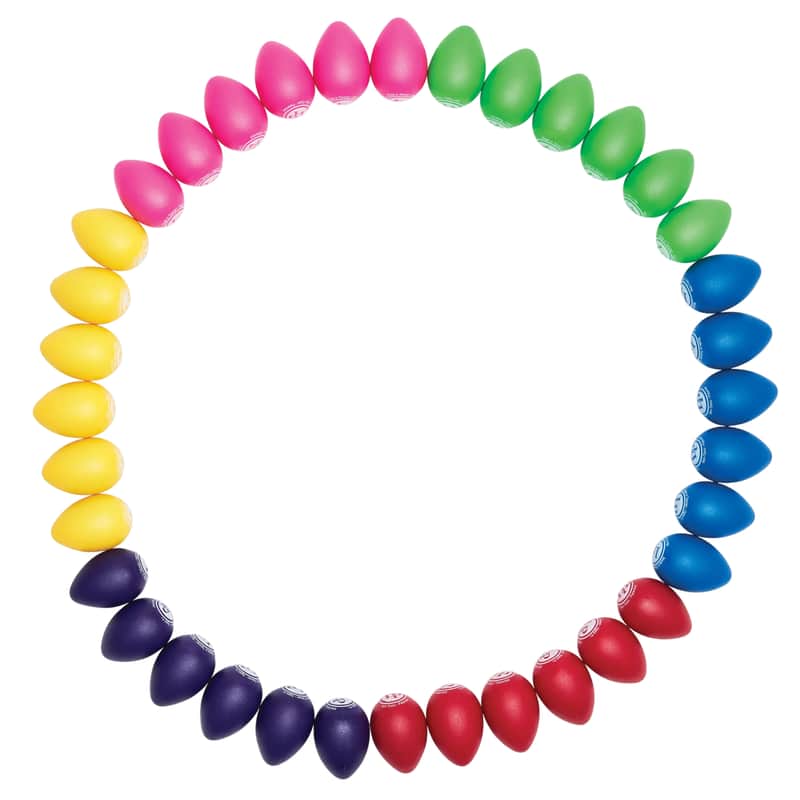 LP Egg Shakers, 36 Mixed Color Pack image 1