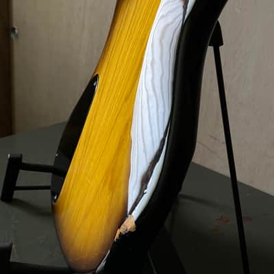 Rick Turner Electroline fretless 4 string bass guitar (thick epoxy coated fingerboard) image 14