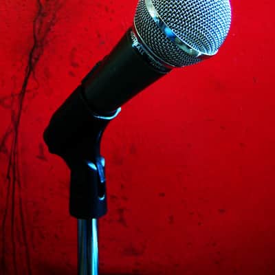 Vintage 1980's Radio Shack Realistic Highball / Shure SM58 Handheld Cardioid Dynamic Microphone Low Z w accessories # 7 image 3