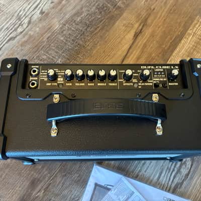 Boss Dual Cube LX 10-Watt 2x4" Stereo Digital Modeling Guitar Combo 2022 - Present - Black image 3