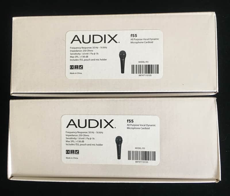 Audix F55 Black image 1