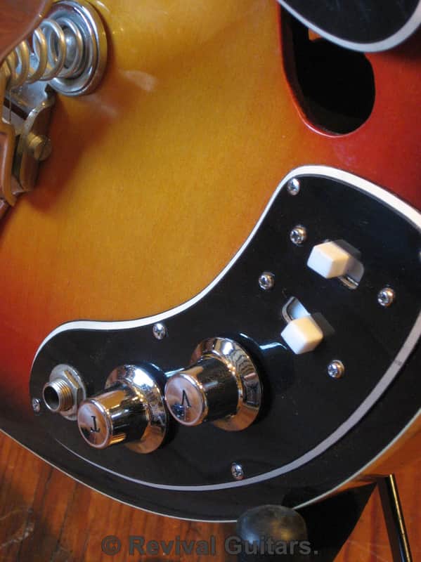 Mid 1960's Japanese Guyatone Made Winston Semi Acoustic Archtop F