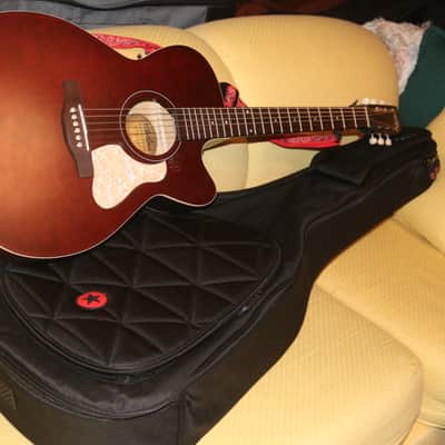 Art & Lutherie Legacy Concert CW QIT Tennessee Red | Reverb