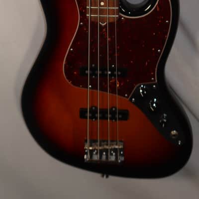 Fender American Standard Jazz Bass Rosewood 3-Tone Sunburst with gig bag 2010 image 1