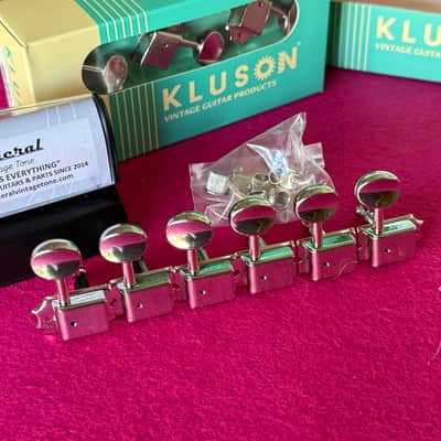 Kluson Traditional "No Line" Tuners 1952 to 1956 for stratocaster ®/ jazzmaster / telecaster / jaguar image 1