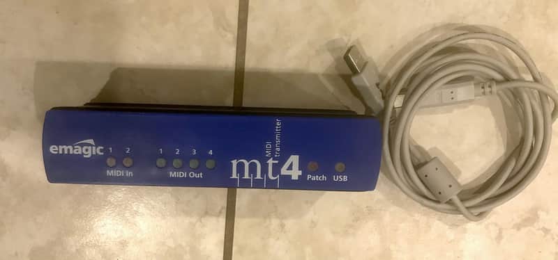 Emagic MT4 MIDI Interface image 1