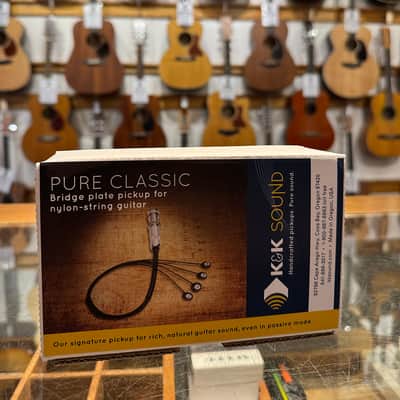 K&K Sound Pure Classic Nylon String Acoustic Guitar Pickup image 1