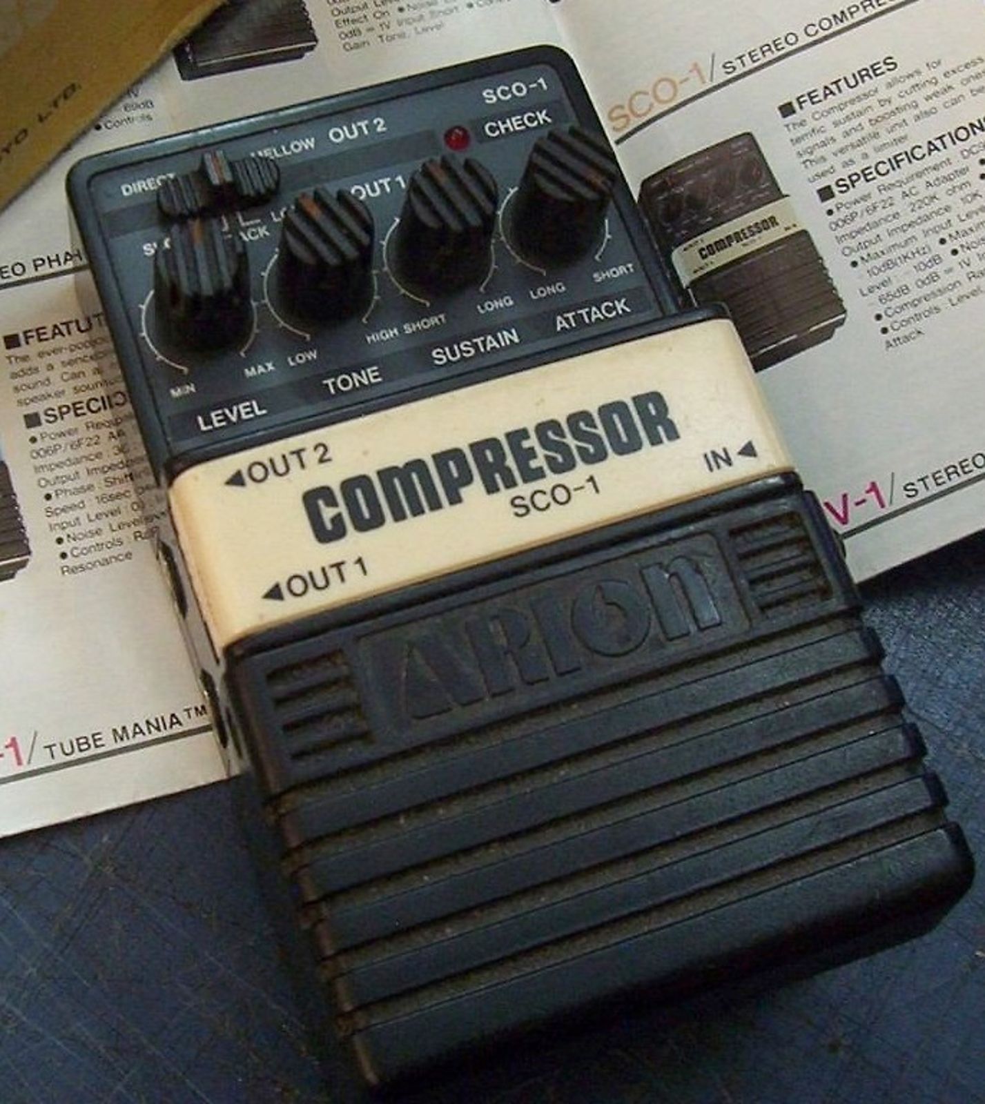超絶激レア！ARION コンプレッサー SCO-1 ジャンク Arion SCO-1 Stereo Compressor | Reverb