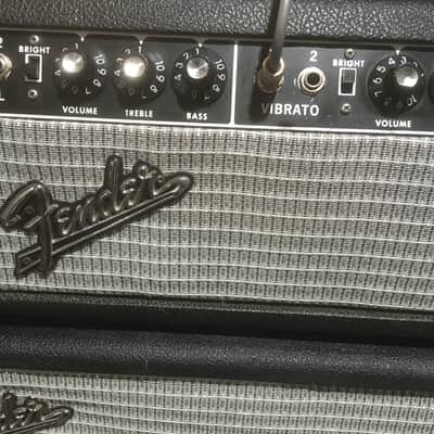 Fender Dual Showman Amp 1969 - Black Tolex image 3