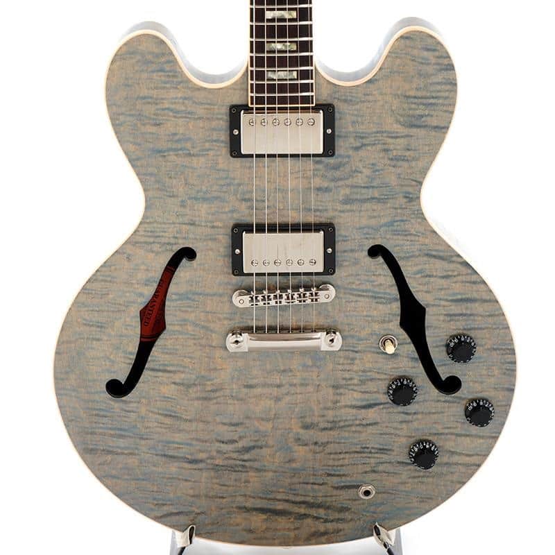 Gibson USED ​​Memphis ES-335 Figured Top Limited Run Indigo Blue [SN. 1008515]