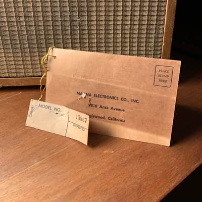 Magnatone Model 107 “Starlet” 1950s Combo Amplifier image 14