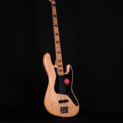 Squier Classic Vibe '70s Jazz Bass, Maple FB, Natural image 8