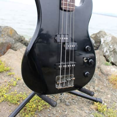 Fender  P-J Bass (Precision Jazz Special) Japan Duff PJ-555 JV  1984  Black image 2