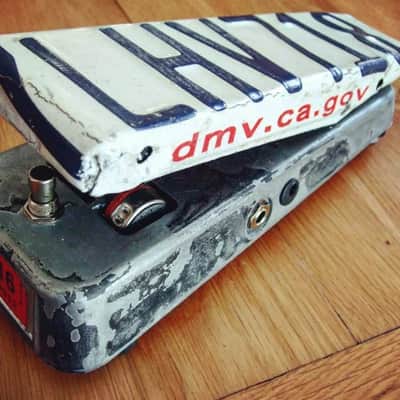 joe gagan/dunlop/vox italia license plate special wah image 4