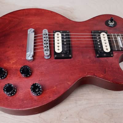 Gibson LPM 2014 Cherry Maple Neck Les Paul '61 Zebra Pickups w/ Bag image 4