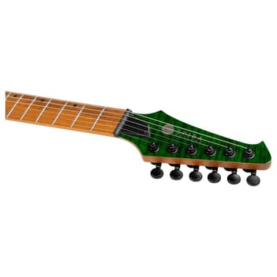 Spira S-450 TGR Double Cutaway Roasted Poplar Flamed Maple Top Canadian Roasted Maple Neck 6-String Electric Guitar image 9