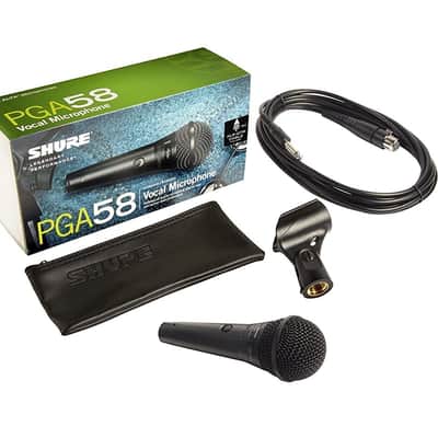 Shure PGA58-XLR Cardioid Dynamic Vocal Microphone image 2