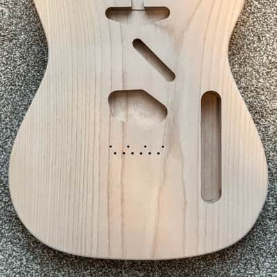 Partscaster, 1 pc Alder Esquire, Telecaster, Musikraft Neck, Duncan Custom Shop, 2025 - Black image 15