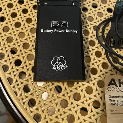 Vintage AKG MicroMic System – C401 + C402 Condenser Pickups + B9 Battery Power Supply w/ Original Box & Manuals image 2